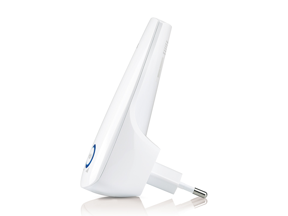 TL-WA854RE 300mbps wireless n wall plugged range extender, 2t2r, 2.4ghz, 802.11n/g/b, internal antennas, without ethernet port TP-Link Santreyd  - Вид №3