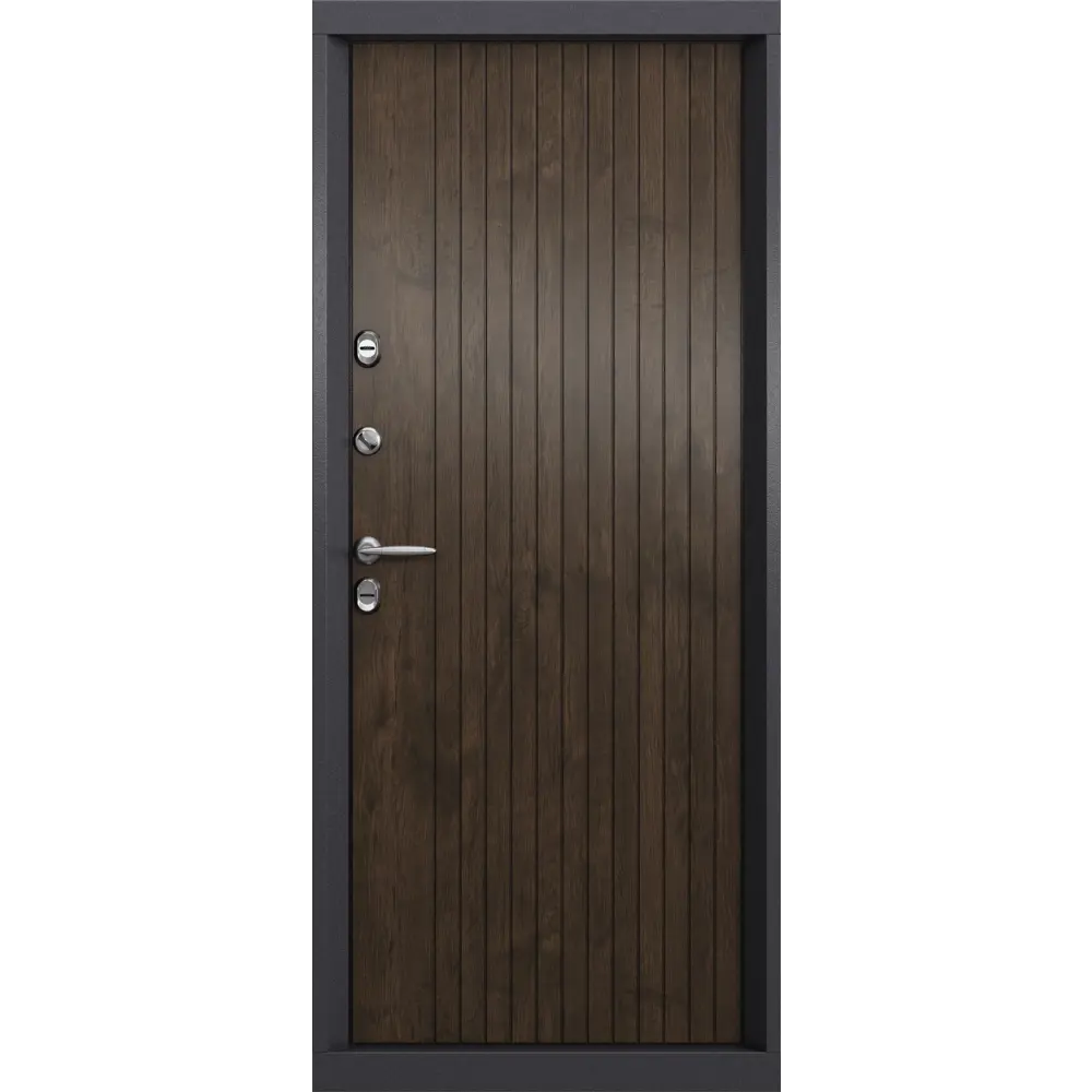Дверь входная металлическая Стартер Про 95x205 см левая акация темная TOREX STLM-2172816 - Вид №1
