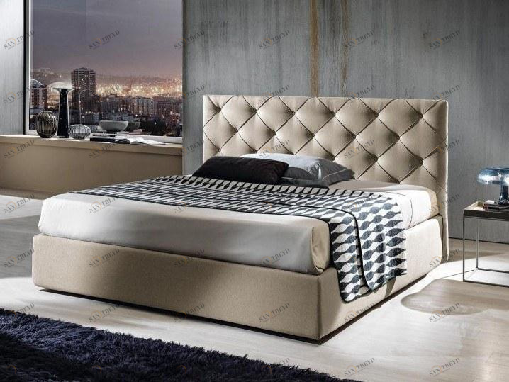 Lamantin Кровать-контейнер из ткани sun-id-1361132