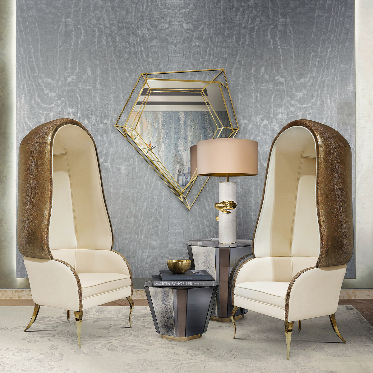 Кресла Drapesse Armchair Covethouse KOKET  - Вид №4