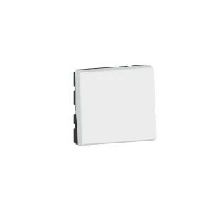 Выключатель встраиваемый Legrand Mosaic 1 клавиша 2 модуля цвет белый 84581831 STLM-2111754