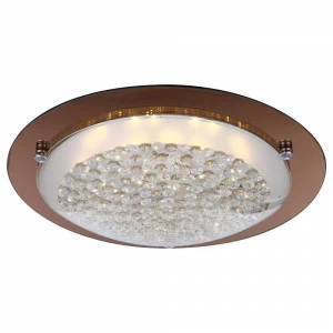 Потолочный светодиодный светильник Globo Tabasco 48264 GLOBO TABASCO 102893 Коричневый;прозрачный