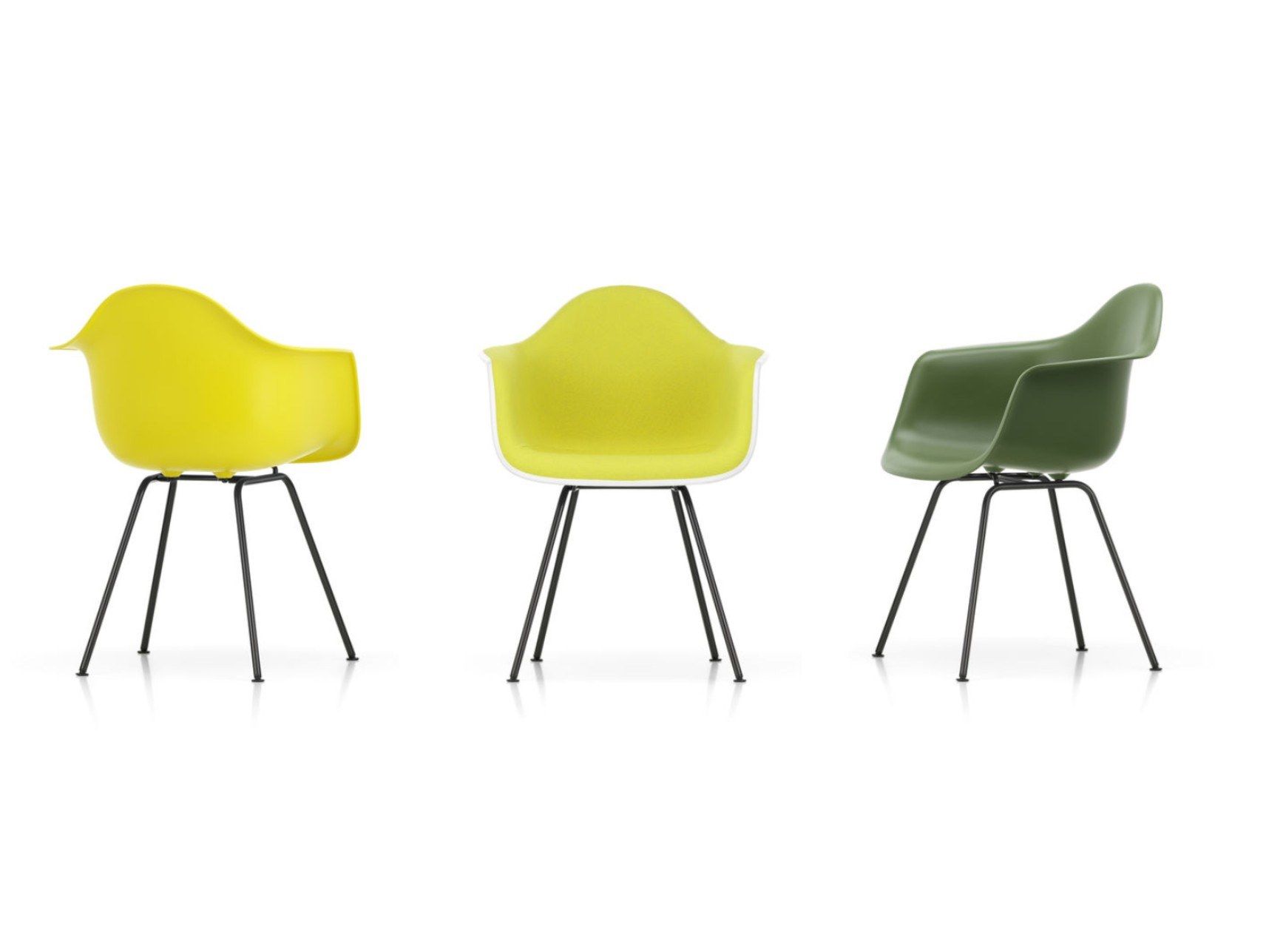 Мягкий тканевый стул с подлокотниками VITRA Eames Plastic Chair ARCH-00118150 - Вид №1