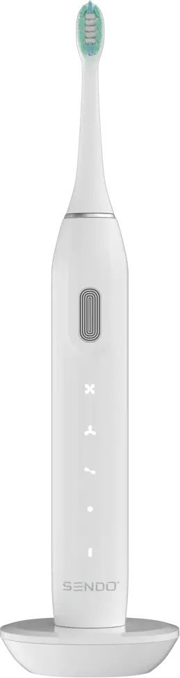 91222991 Электрическая ультразвуковая зубная щетка Sendo SoniBrush M4 белый STLM-0978128