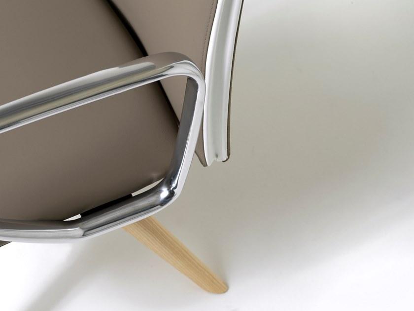 Diemme Офисный стул из ткани с подлокотниками на козелке Velvet sun-id-1488735 - Вид №4