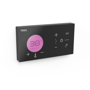 SHOWER TECHNOLOGY Control termostático electrónico empotrado de 2 vías Shower technology-49288299 TRES