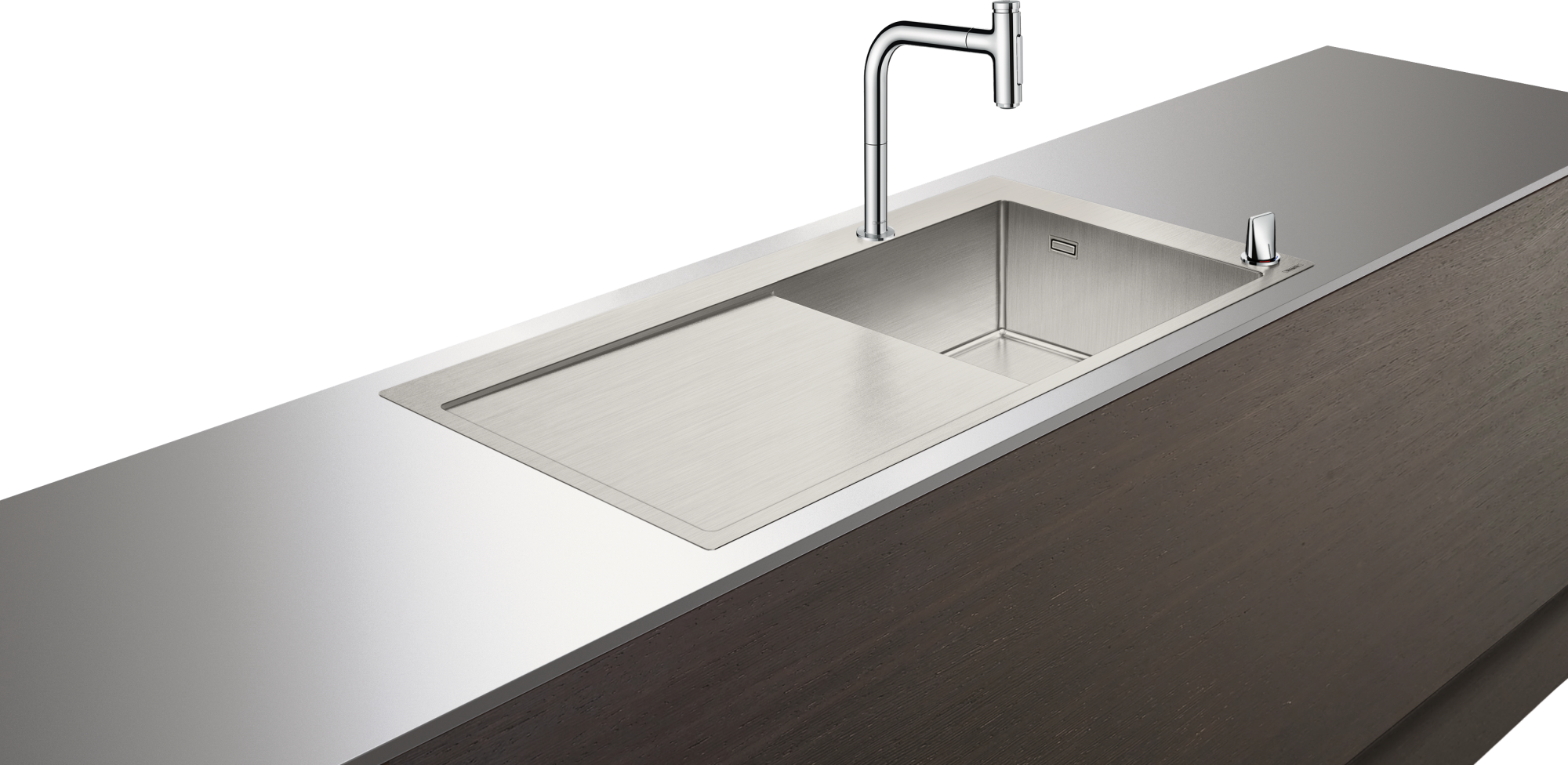 43205000 C71 C71-F450-07 Комбинированная мойка 450 Select с сушкой слева Hansgrohe 