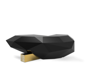 0-259 Алмазно-черный центральный стол Boca Do Lobo