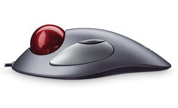 910-000808 trackball marble mouse Logitech Santreyd  - Вид №3