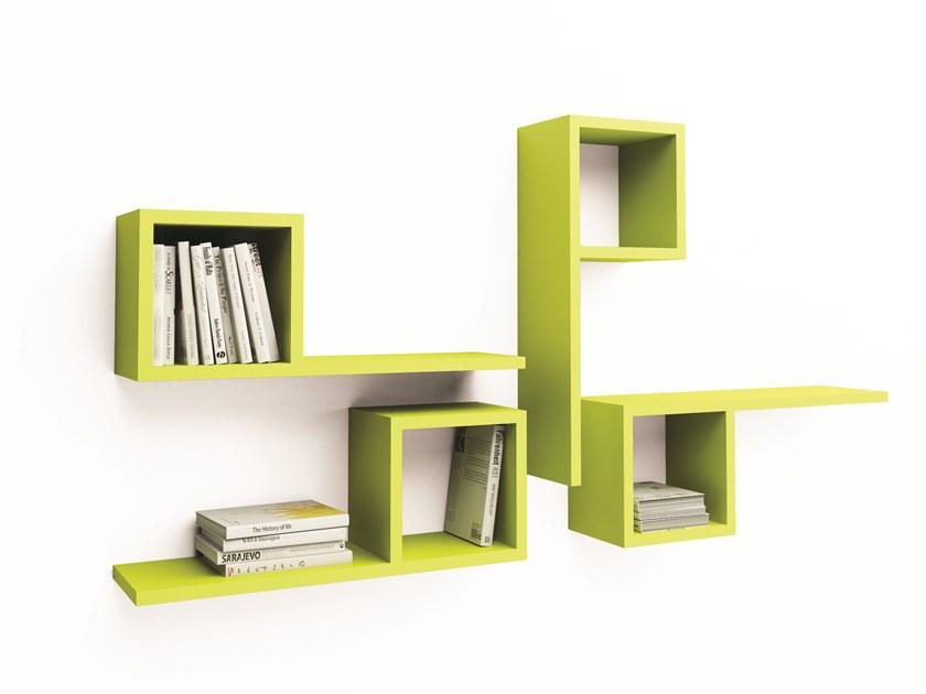 ARKOF LABODESIGN Открытый подвесной книжный шкаф из МДФ sun-id-1458924 - Вид №5