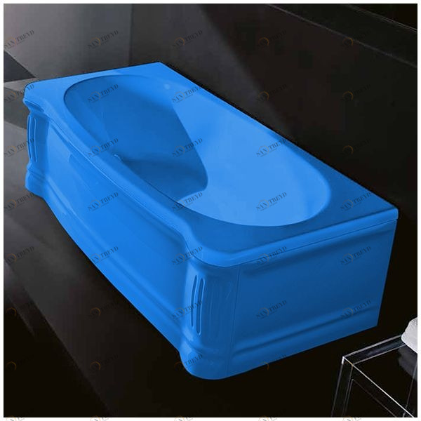 Ванна Gruppo treesse New Classic VTL-V6770-SX-G голубая прямоугольная левая VTLV6770SXG