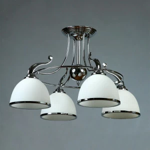 Потолочная люстра Brizzi MA02401CB/004 Chrome BRIZZI ДИЗАЙНЕРСКИЕ, ALMERIA CHROME 278957 Белый