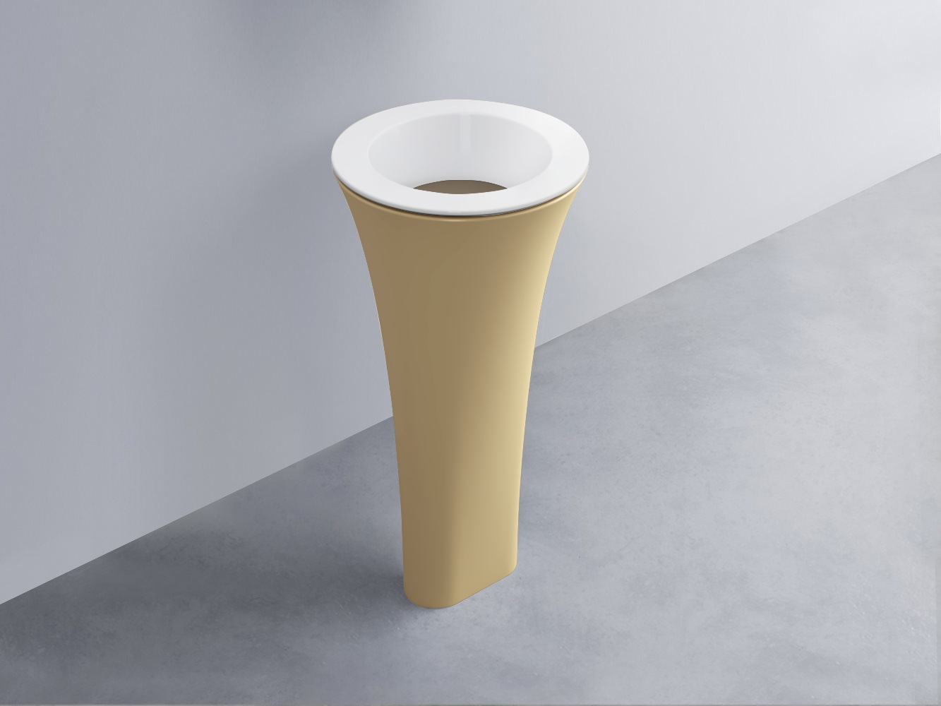 AMLA45-BL+AMPILT-AN+AMCOLT-CN Раковина Amedeo Tondo отдельностоящая cielo Enjoy + Amedeo Ceramica Cielo