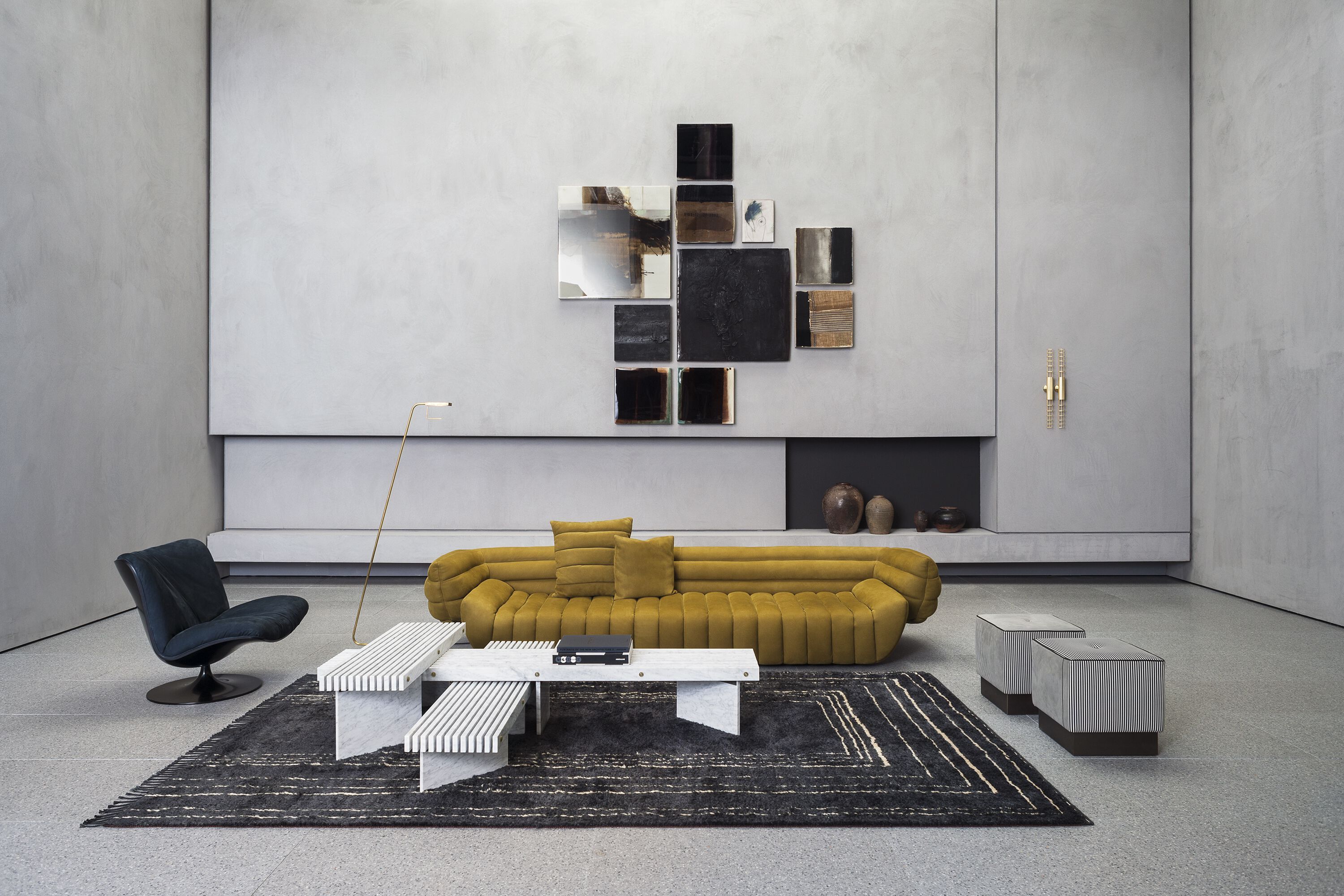 Кожаный диван Baxter Tactile ARCH-00086959 - Вид №4