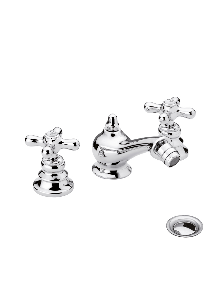 0707/7/C Bellosta Rubinetterie АККУМУЛЯТОР ДЛЯ БИДЕТА С ТРЕМЯ ОТВЕРСТИЯМИ Charlotte