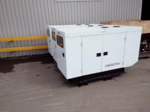 Генератор дизельный Амперос АД 22-Т230 Р (Проф) в кожухе