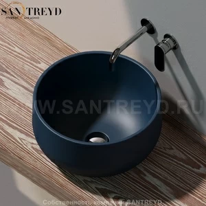 SD42L7016 Накладная раковина на столешницу  круглая Ceramica Flaminia Saltodacqua