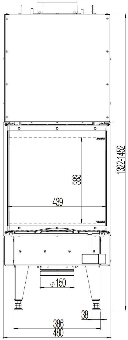 Austroflamm Топка для камина на дровах sun-id-1468286 - Вид №2