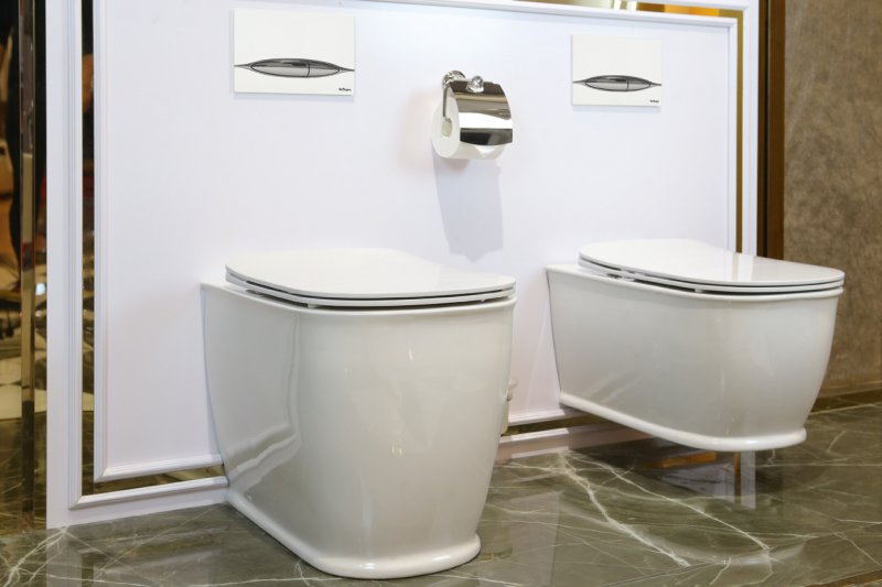 Унитаз приставной BelBagno PRADO Приставной унитаз напольный Белый BELBAGNO  Китай  - Вид №1