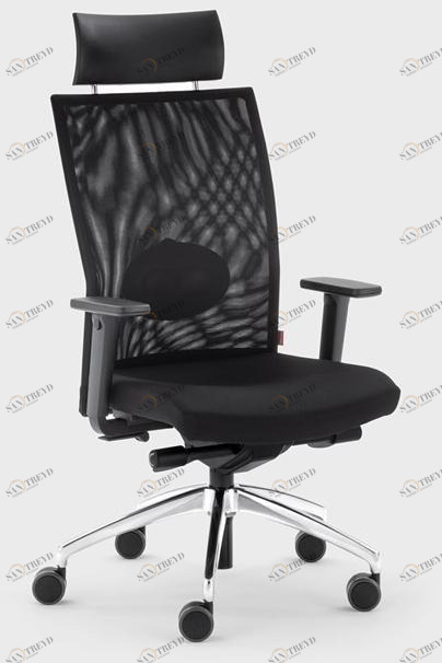 Viganò Кресло руководителя из ткани с подлокотниками Queen mesh sun-id-1426628