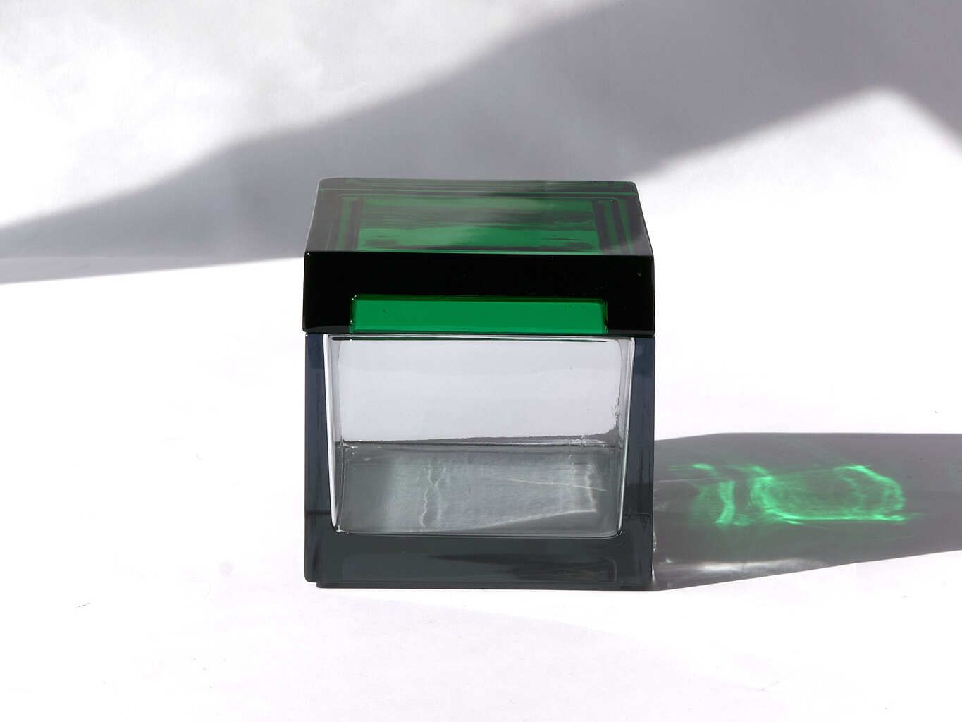 Двухцветный контейнер из дутого стекла Studio Bojola PALMI ARCH-00058347 - Вид №18