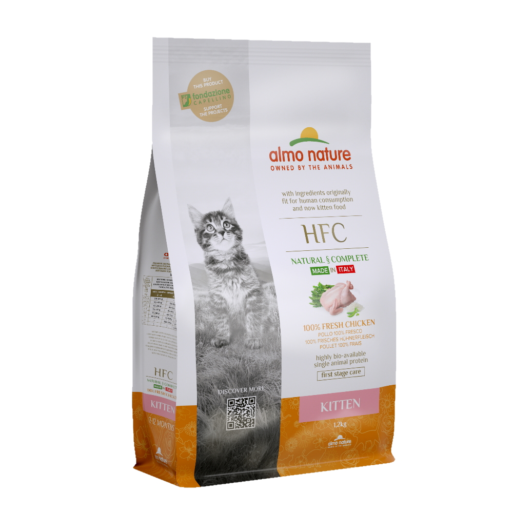 ПР0059793 Корм для котят свежая курица сух. 1,2кг Almo Nature 