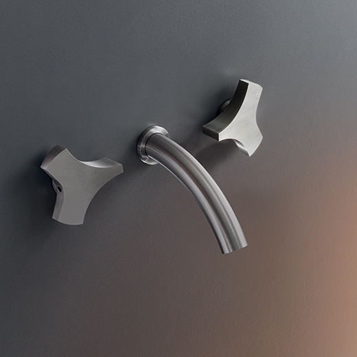 Настенный двойной ручки смеситель с носиком L. 125 мм  ZIQ07 CEADESIGN  - Вид №1