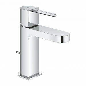 Смеситель однорычажный для раковины GROHE Plus, со сливным гарнитуром, с энергосберегающей функцией, S-Size (23870003)
