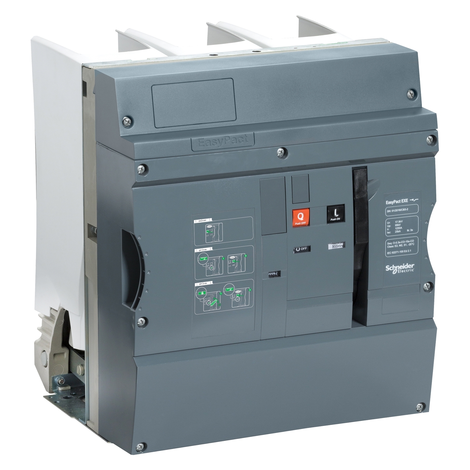 EXE122508B2B Базовый стац. 10/25/800/185 Schneider Electric EasyPact EXE 