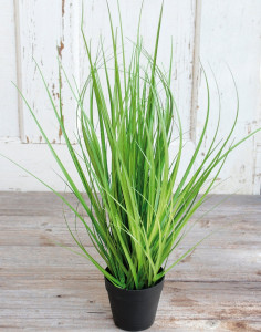 4833 883 a3 Искусственный куст из травы, горшечный, 48 см, зеленый H-andreas