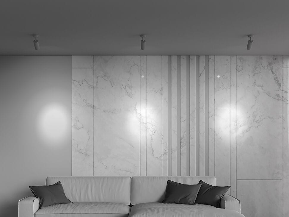 Регулируемая алюминиевая потолочная лампа Maytoni фокус ARCH-00082969 - Вид №4