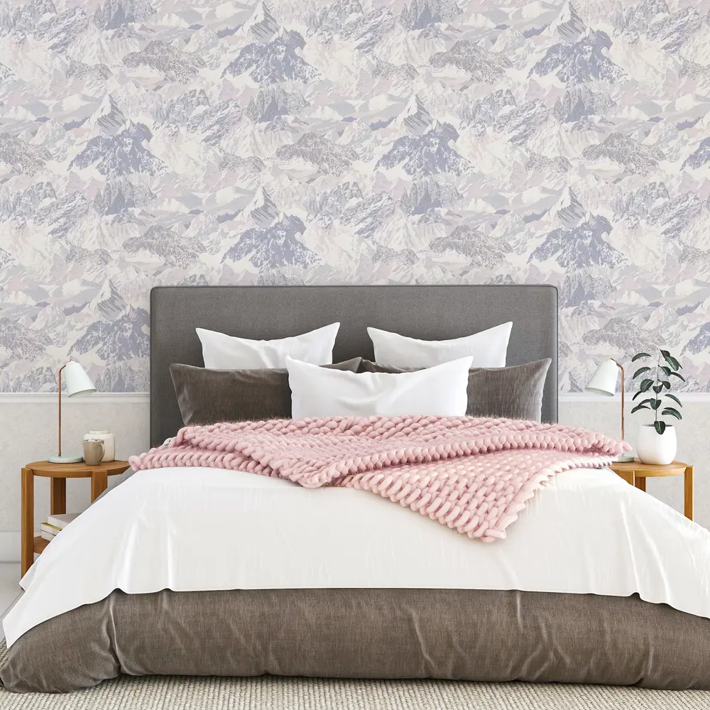 Обои флизелиновые Palitra Home Mount серые 1.06 м HC31147-14 STLM-2042635 - Вид №2