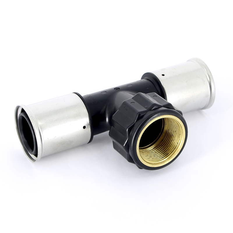 Тройник пресс-В PVDF HENCO 50х1"1/2х50 13PK500850