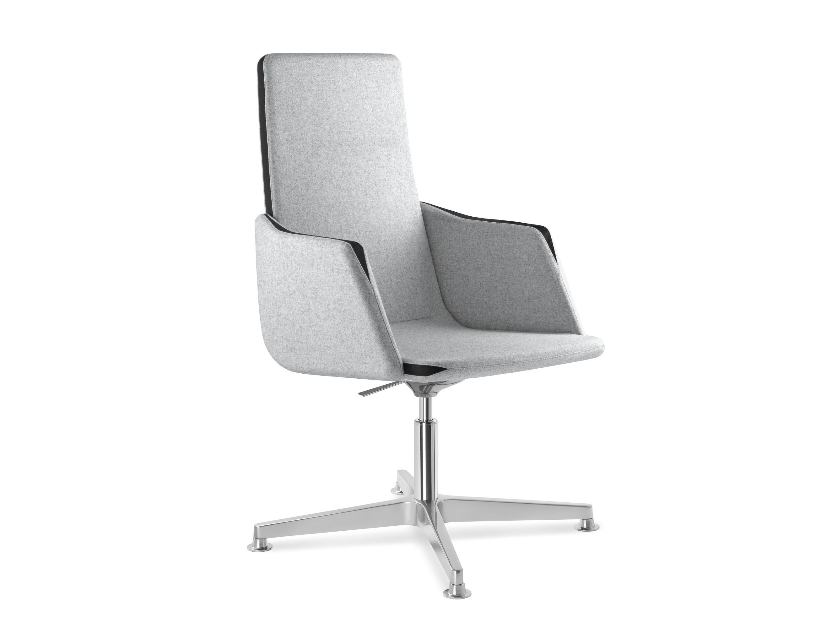 Вращающееся офисное кресло с подлокотниками с 4 спицами LD Seating ARCH-00135230