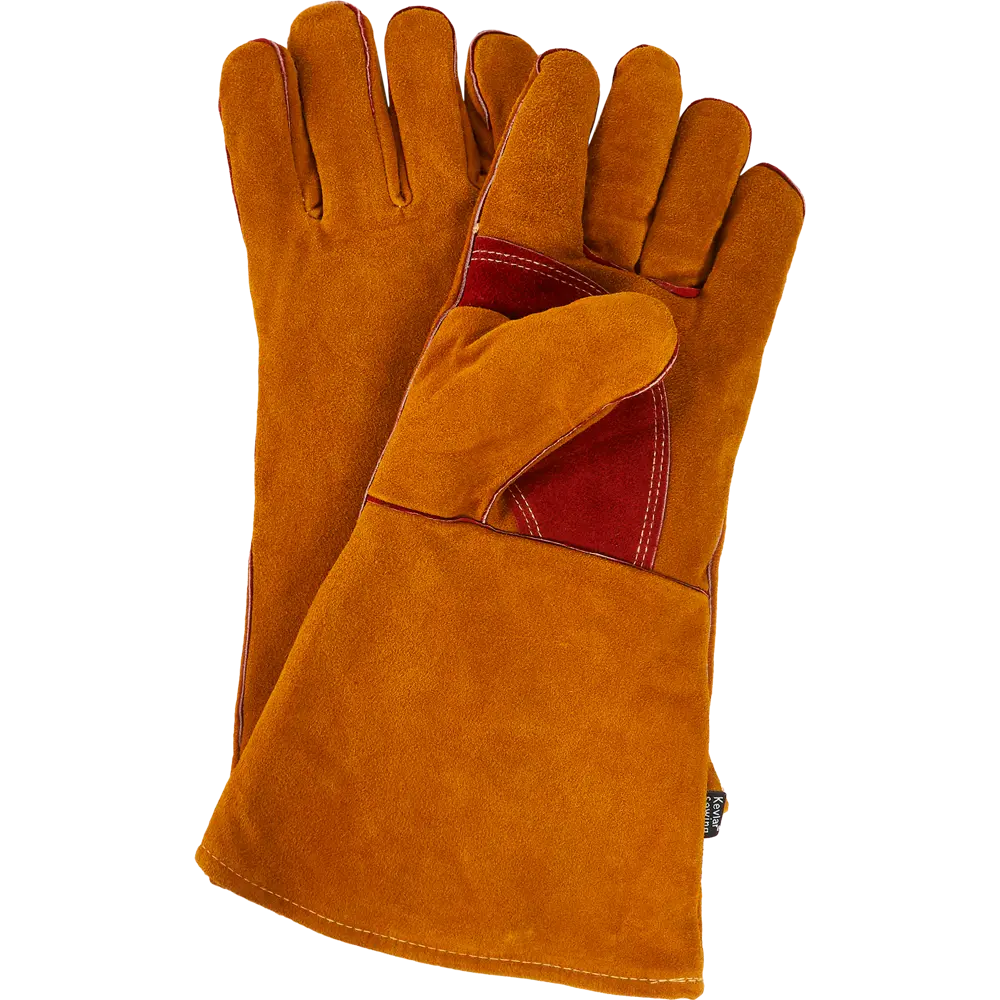 Перчатки спилковые Восточные тигры G129 размер 10, утепленные STLM-2153938