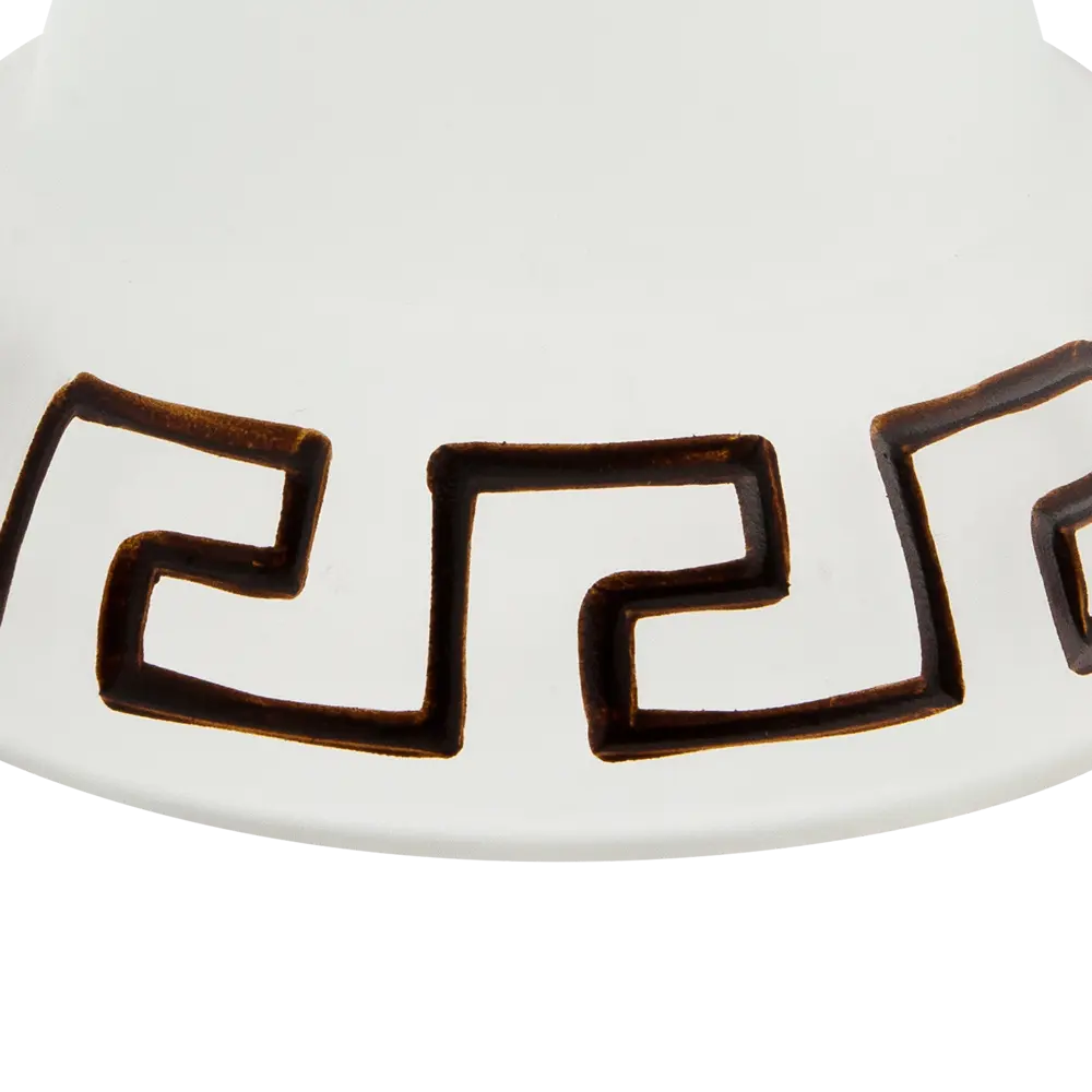 Плафон Этруска E27, цвет прозрачный матовый/коричневый NINA GLASS STLM-2087615 - Вид №2