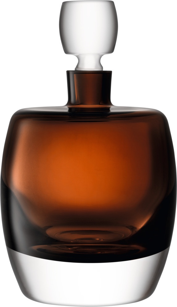 10656130 LSA International Декантер Whisky Club 1,05 л коричневый Стекло 