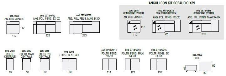 Egoitaliano Угловой диван Relax sun-id-1360856 - Вид №3