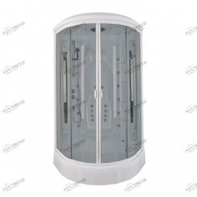 Душевая кабина Aquanet Taiti 110x110 с паром, г/м, тонированное стекло 172283