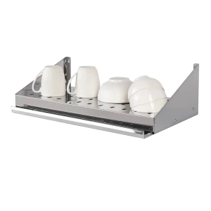 91802033 Полка настенная кухонная для сушки посуды Veranda 60x29 см нержавеющая сталь цвет нержавеющая сталь STLM-1342009
