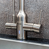 SKN-O3-04-SN Смеситель-озонатор  Kona Ozone с вытяжным носиком, высокий излив Konaozone  - Вид №16