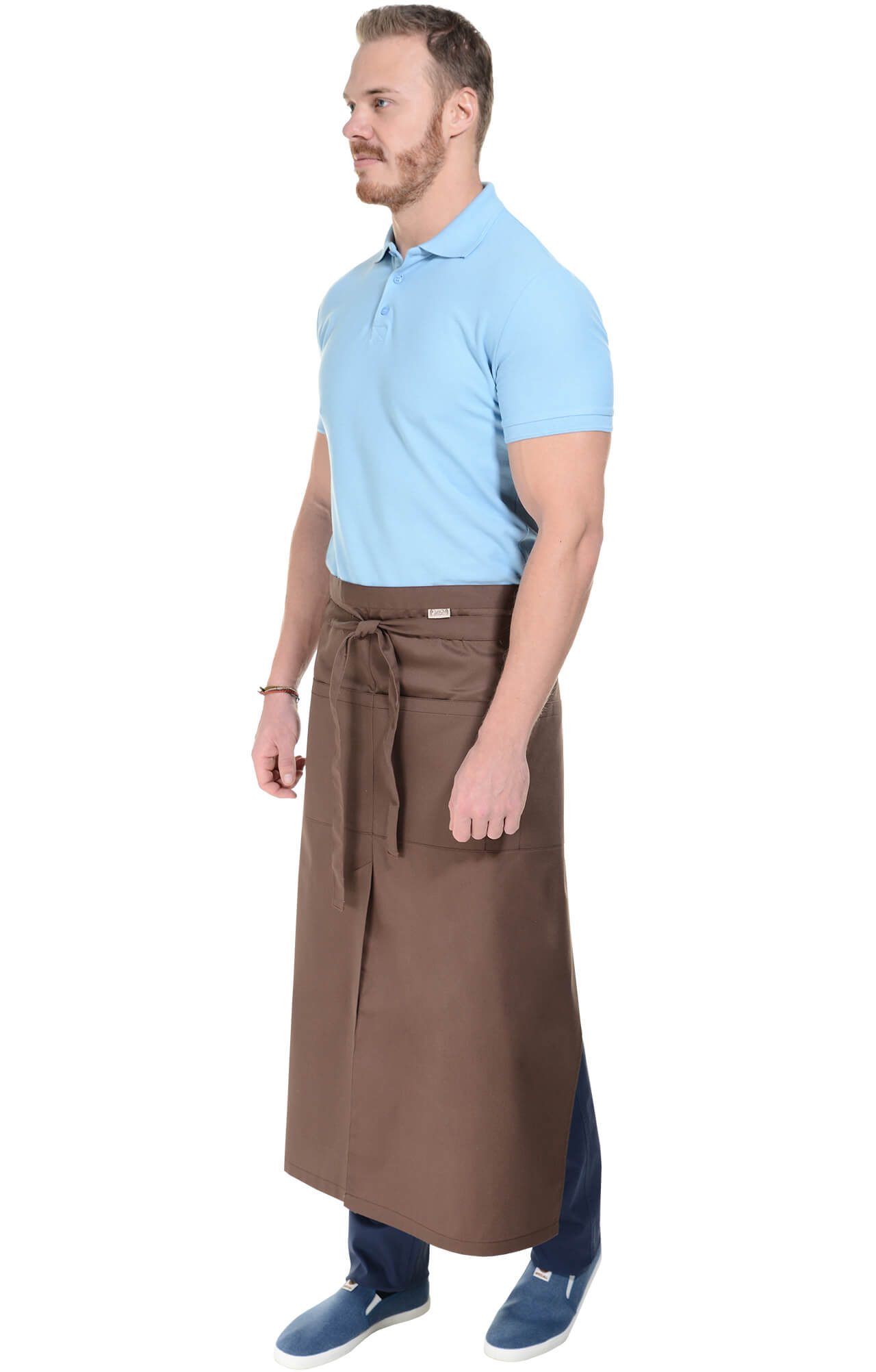 59841 Фартук  удлиненный, цвет chocolate BARISTA  Одежда для официантов  размер  - Вид №10