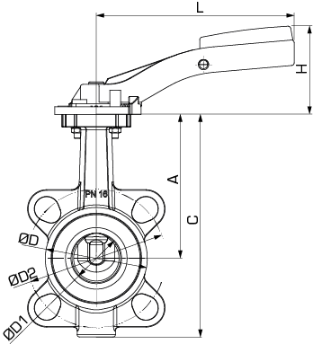 1390 01 00 VBF125Насосные группы » Esbe серии VBF100  - Вид №1