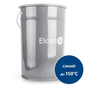 90287380 Эмаль органосиликатная Elcon ОС-12-03 00-00002098 цвет синий 25 кг STLM-1471521