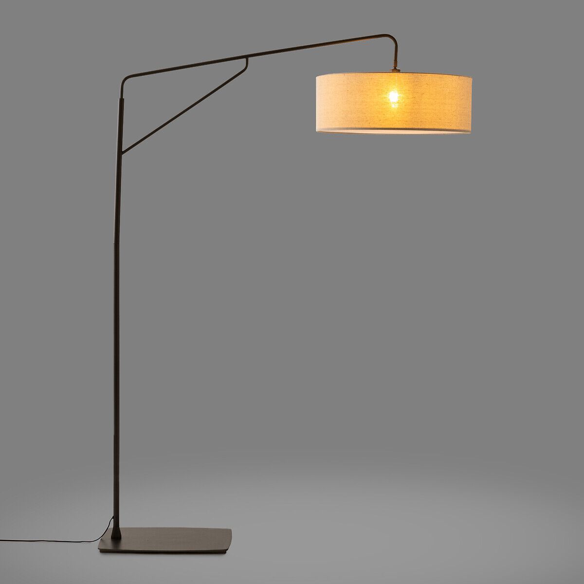 Светодиодная дуговая лампа с льняным абажуром AMPM CINQUA ARCH-00038773 - Вид №3