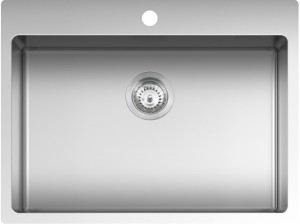 Раковина из нержавеющей стали с одной чашей