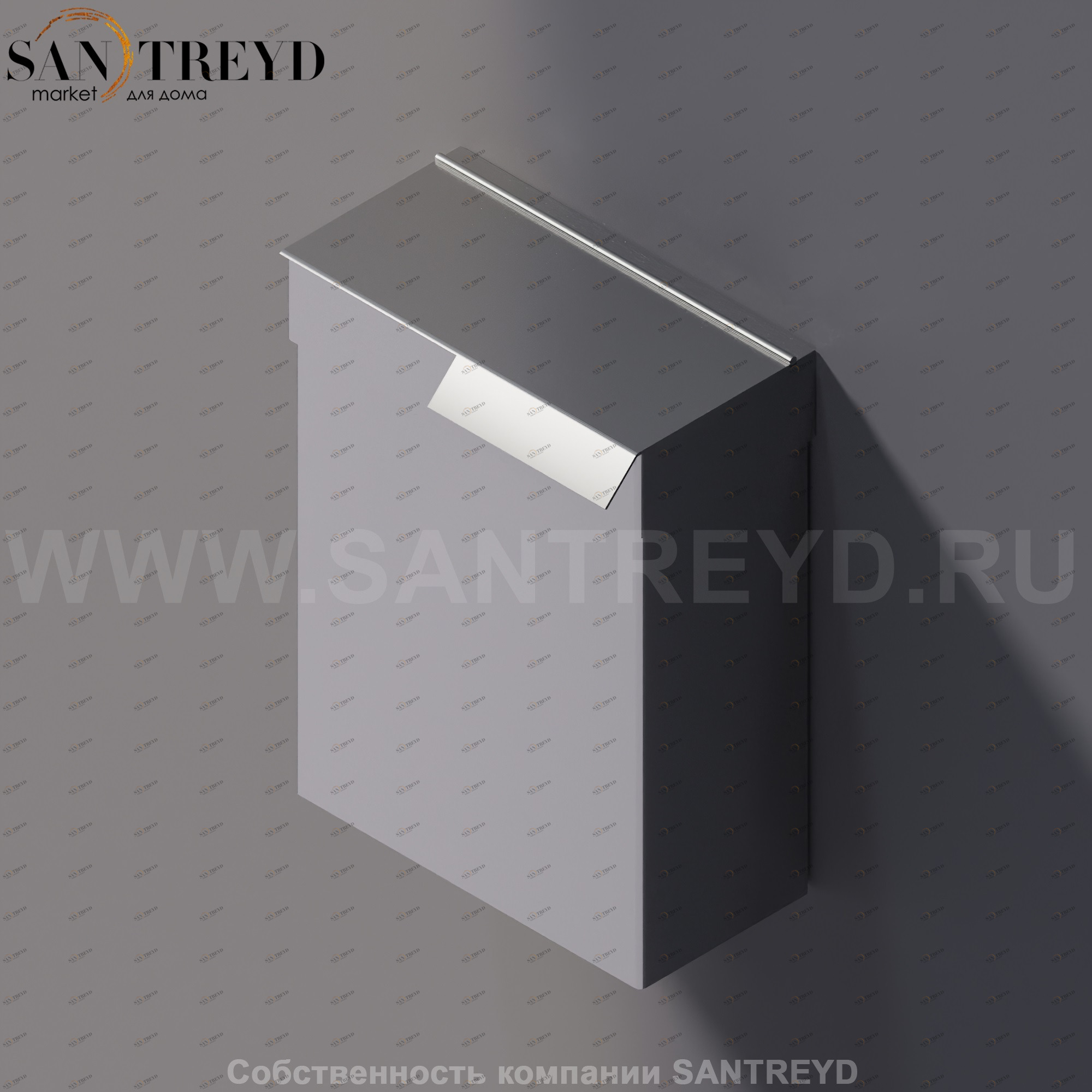 Agape 369 Мусорная корзина хромированная A369217A