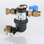 VT.383.B.05 Фильтр-дешламатор с пластиковым корпусом Valtec 3/4"  - Вид №4