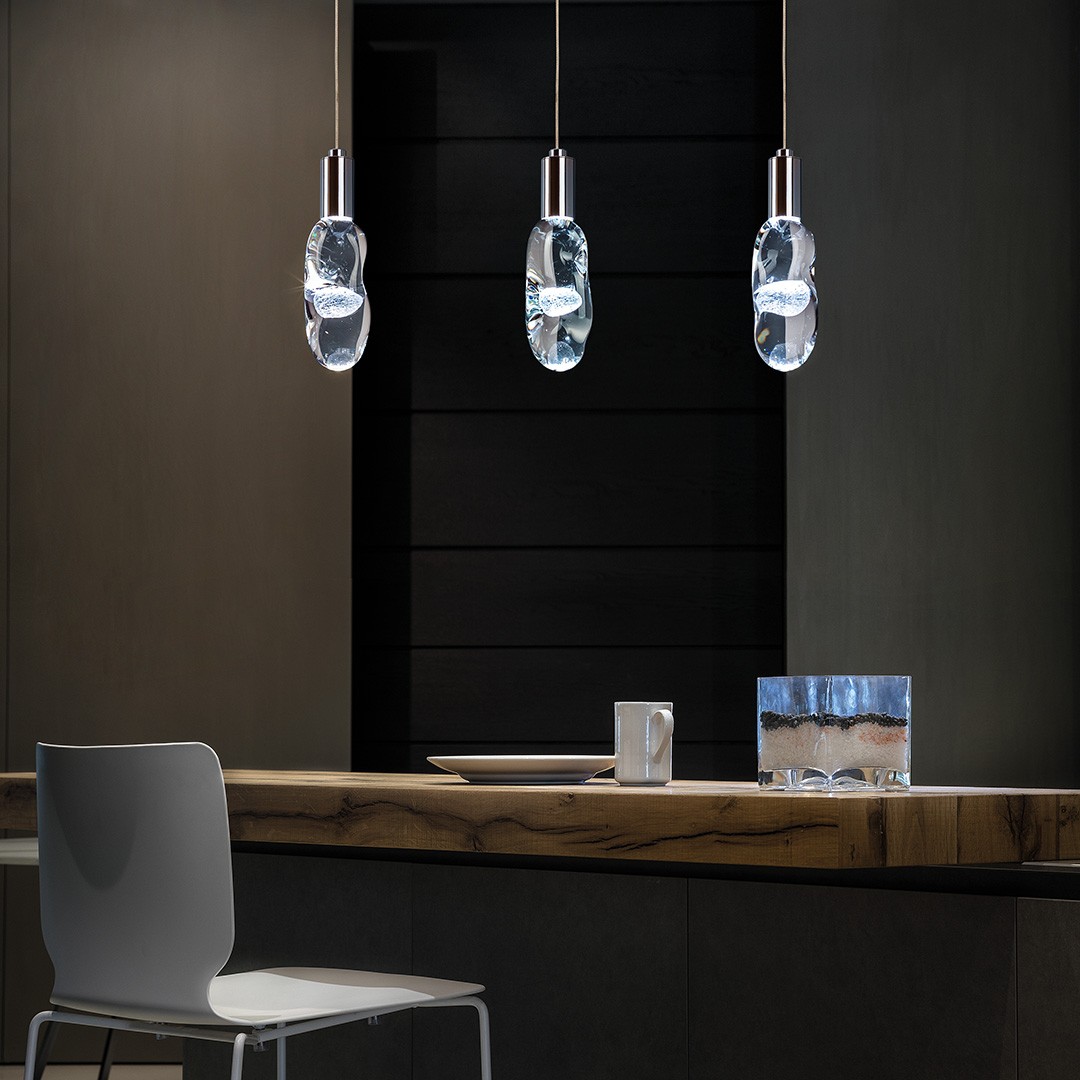 Frezia Light 1020 хром светильник подвесной 120141 - Вид №1