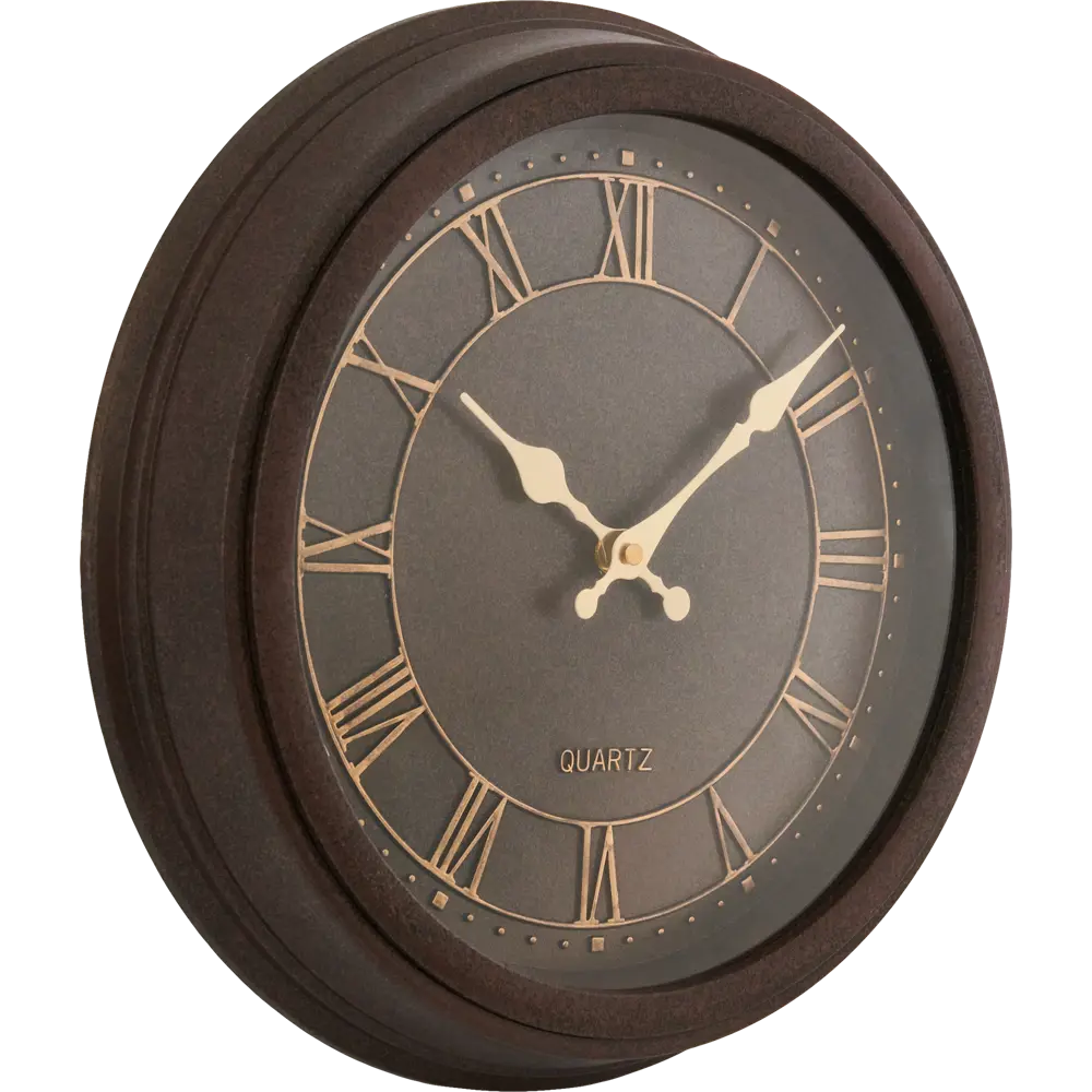 Часы настенные Dream River DMR круглые ø35.6 см цвет коричневый STLM-2166740 - Вид №2